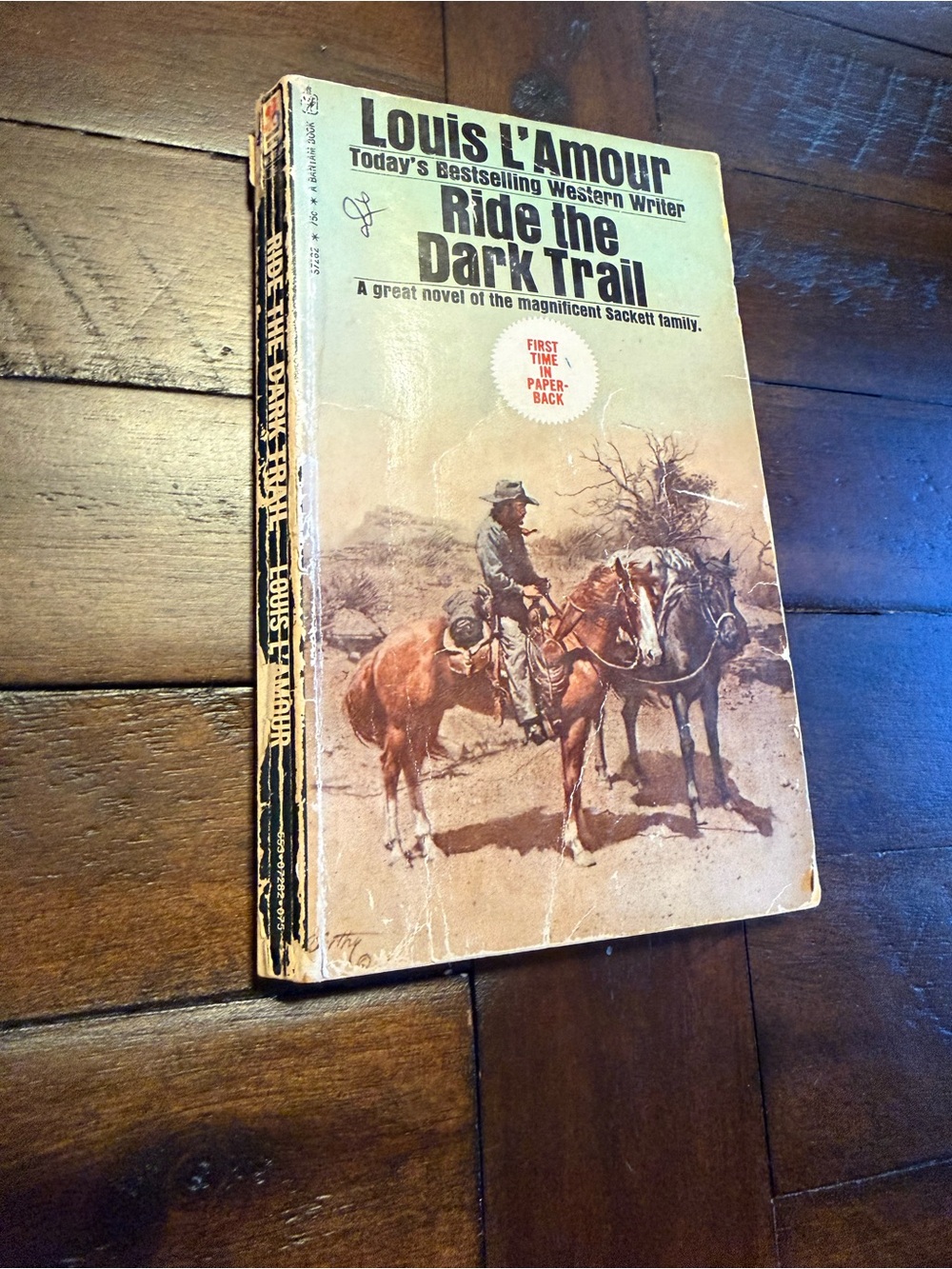 Louis L’Amour Western Novels - Set of 6 
Vintage Paperback Books